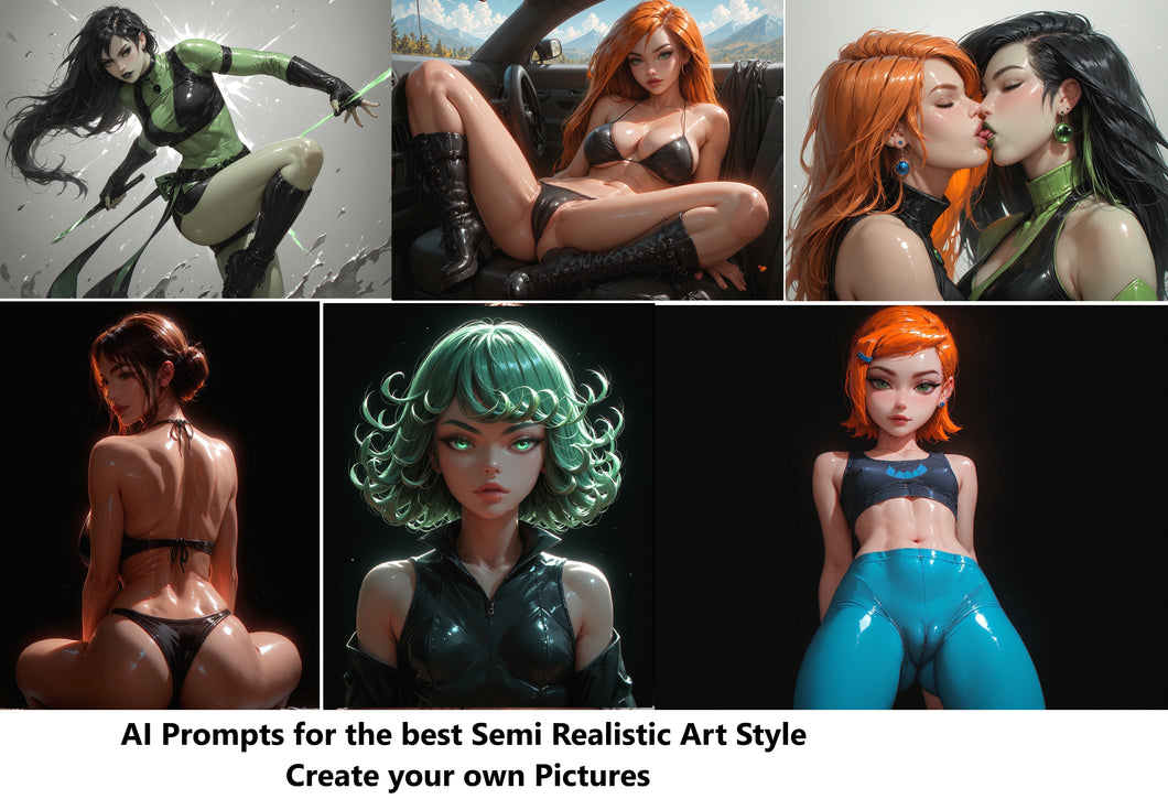 AI Prompts / Best Semi Realistic Art Style