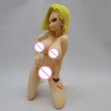 Load image into Gallery viewer, 15cm Android 18 Kneeling Posture Naked Sexy Action Figure
